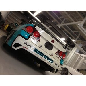 画像2: 【BLOOD SPORTS】3DカーボンGTウイング : CIVIC TypeR FD2 / Carbon GT wing