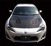 【BLOODSPORTS】カーボンボンネット：TOYOTA 86/ SUBARU BRZ