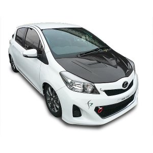 画像2: 【BLOODSPORTS】カーボンボンネット：TOYOTA Vitz 【S耐公認】