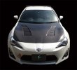 画像1: 【BLOODSPORTS】カーボンボンネット：TOYOTA 86/ SUBARU BRZ (1)